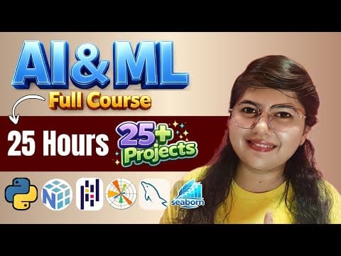 Python Full Course with AI &amp; Machine Learning (2026) | Beginner to Advanced | Projects